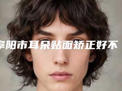阜阳市耳朵贴面矫正好不好价格表-阜阳市耳朵贴面矫正均价为67275元